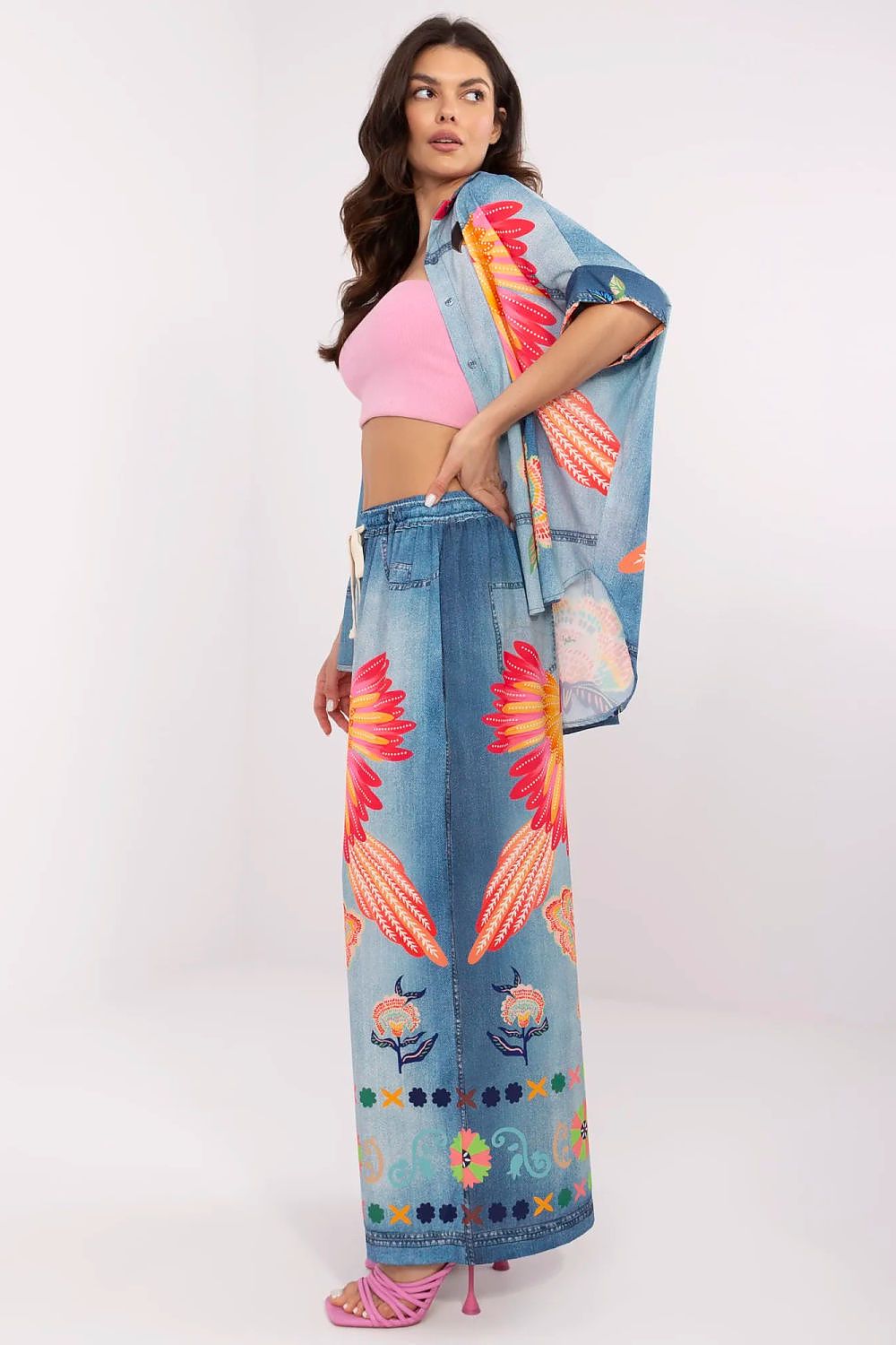 Pantalon femme model 210030 Italy Moda