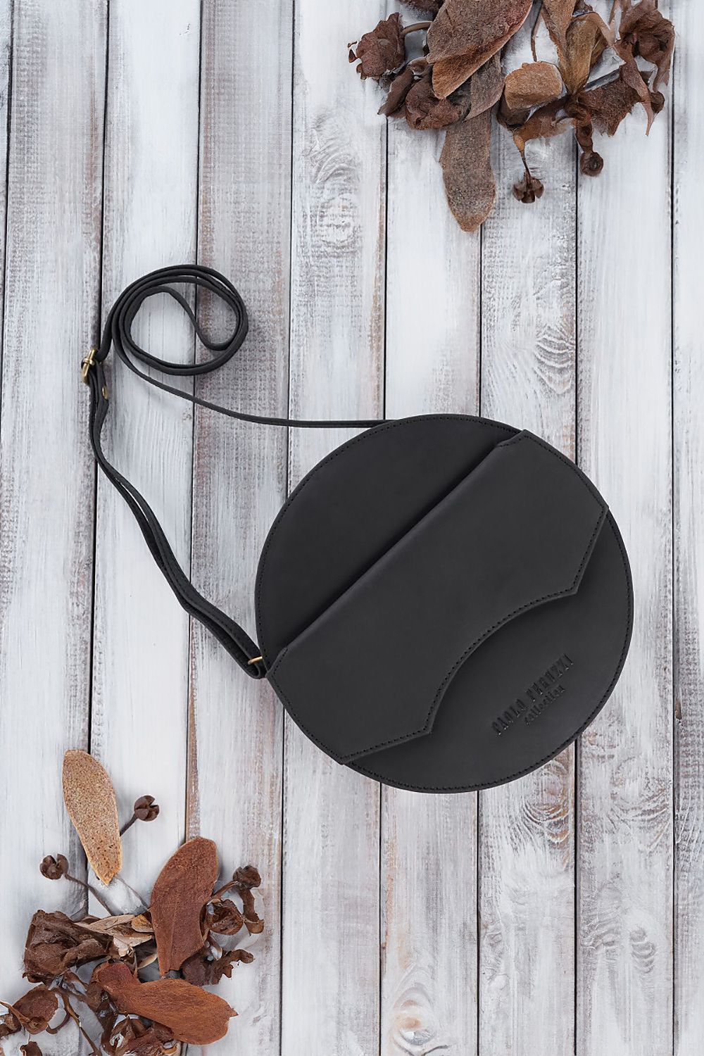  Sac en cuir naturel model 191526 Galanter 