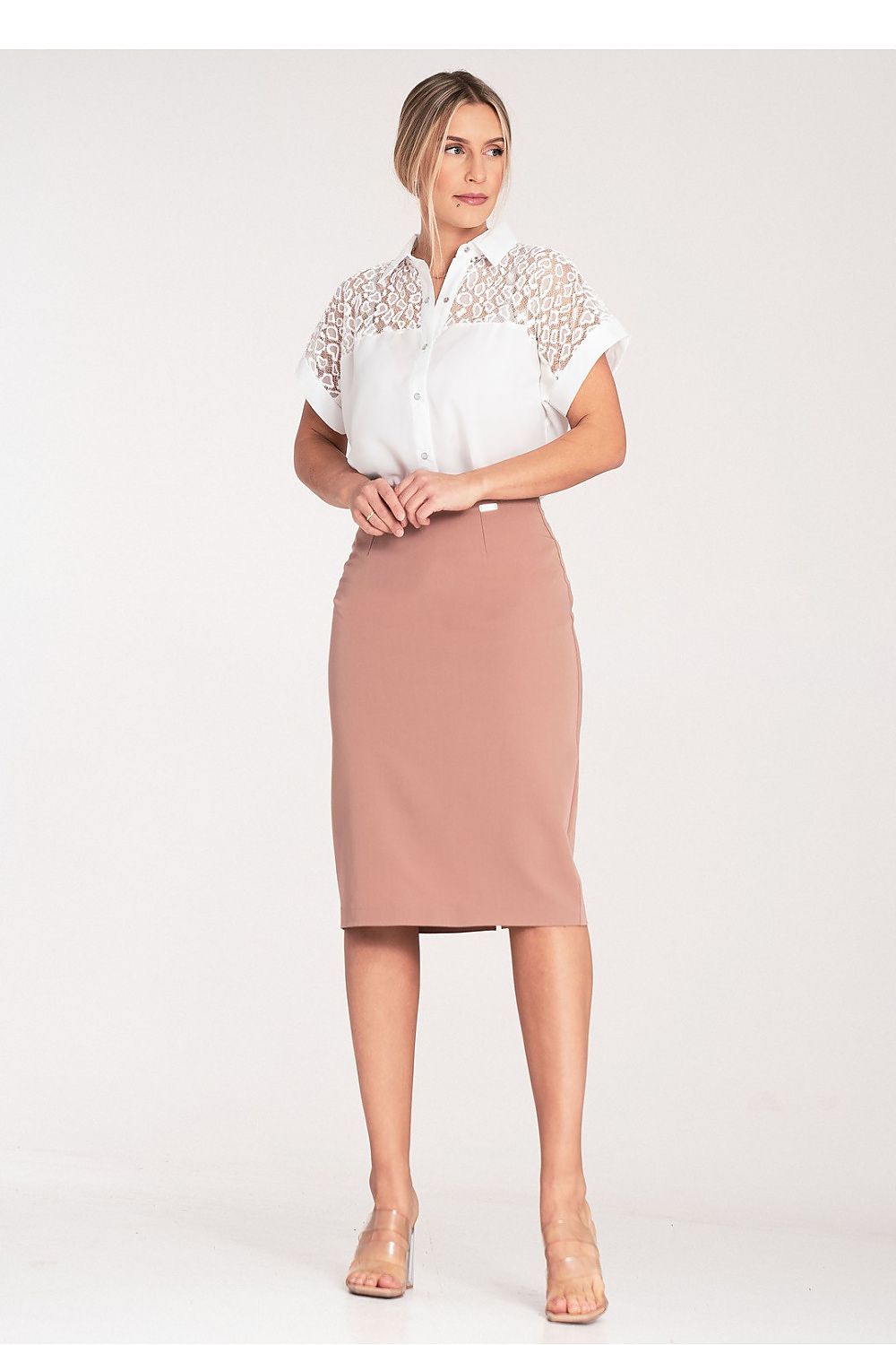  Chemise manche courte model 204320 Figl 