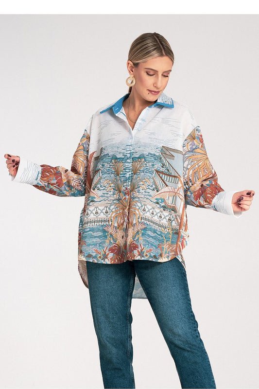  Chemise manche longue model 214920 Figl 