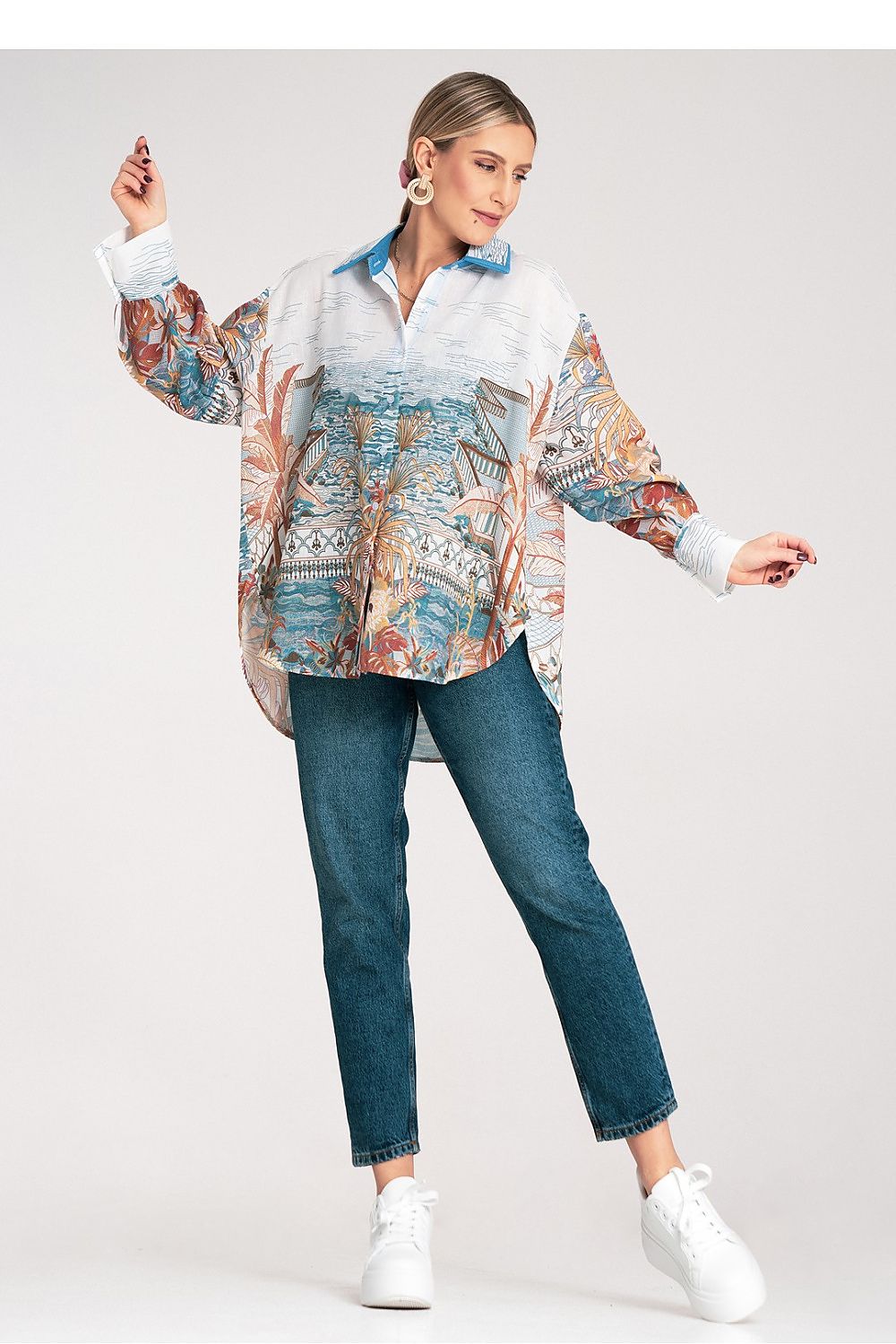 Chemise manche longue model 214920 Figl 
